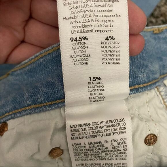 MOTHER The Insider Crop Step Fray Flared Jeans in Fresh Catch - Picture 7 of 9